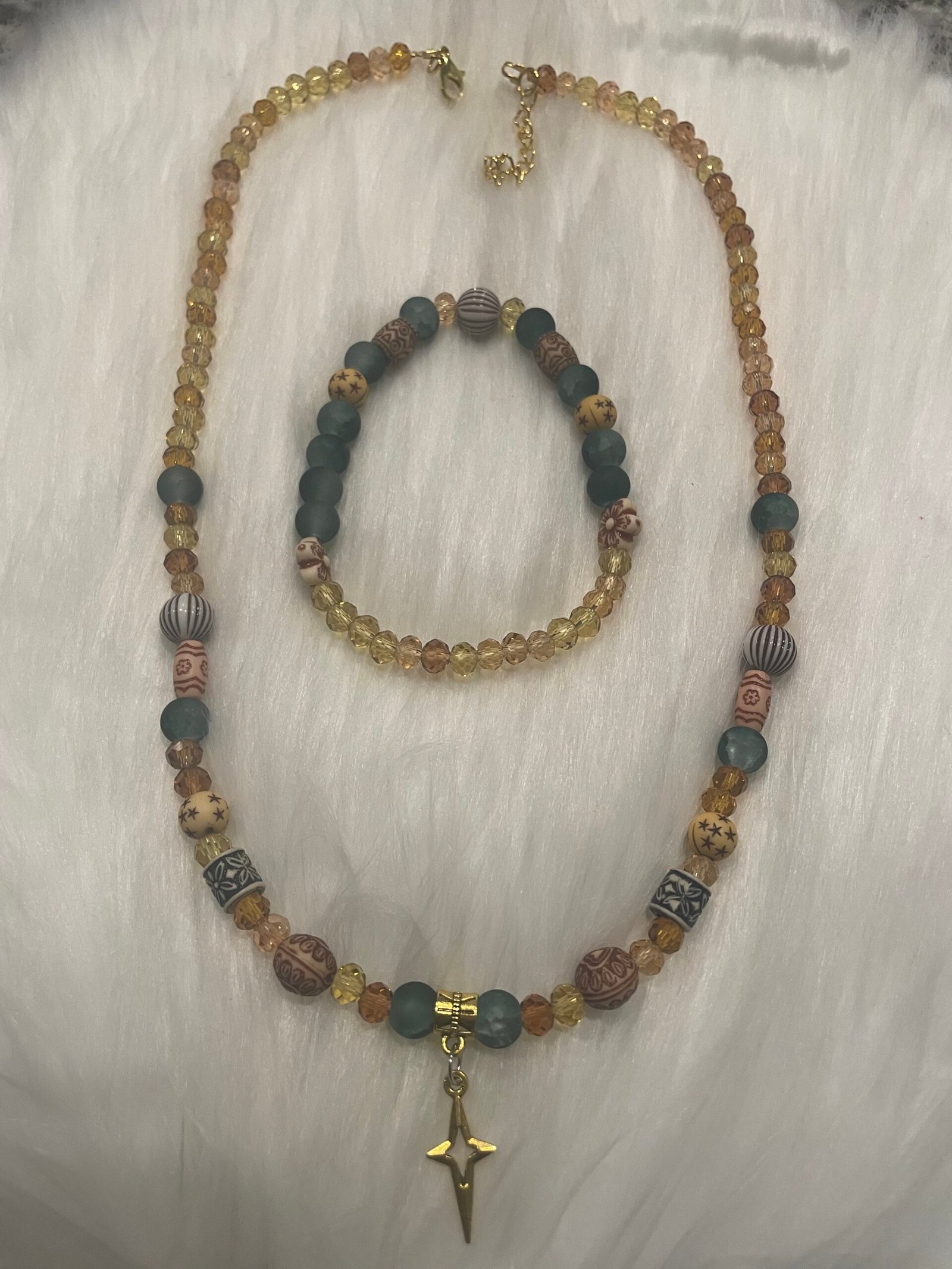 Custom Necklace & Bracelet Set – Choose Your Design