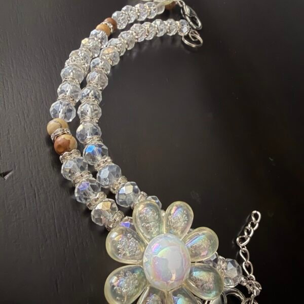 Crystal Bloom Purse Chain