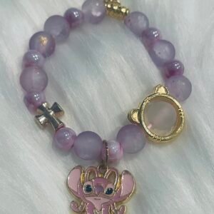 Pink Angel Stitch Bracelet